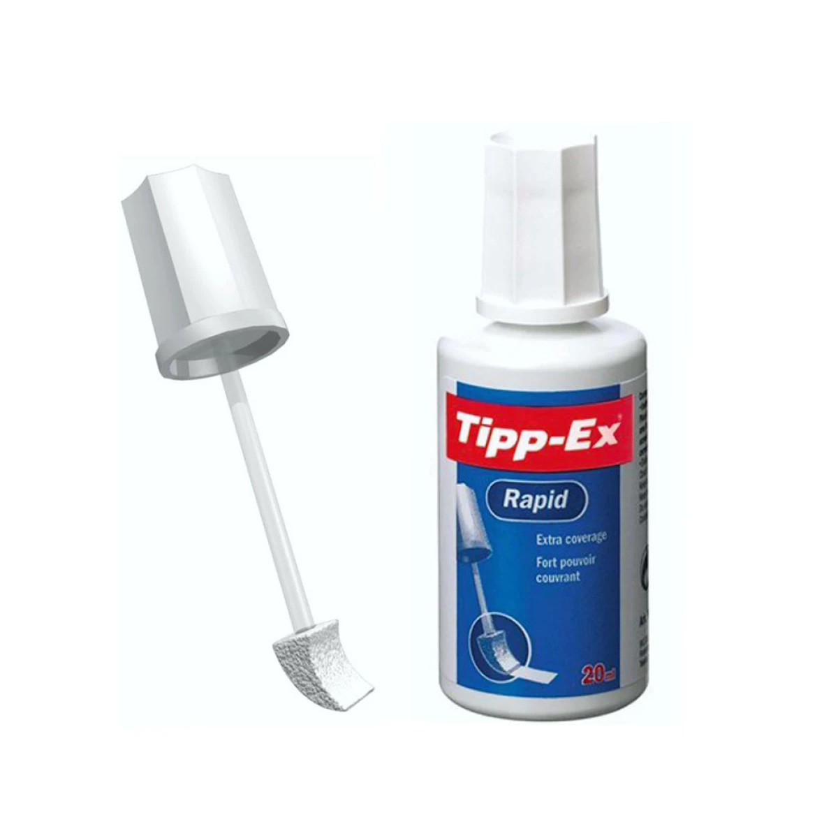 Galery – Corretor de pincel tipp-ex, de20 ml, com secagem rapida0