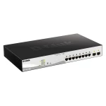 Galery – D-Link DGS-1210-10MP Gerido L2 Gigabit Ethernet (10/100/1000) Power over Ethernet (PoE) Preto, Cinzento0