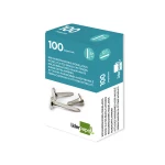 Galery – Ataches encadernacao liderpapel, caixa de 100, n. 2, 16,5 mm0