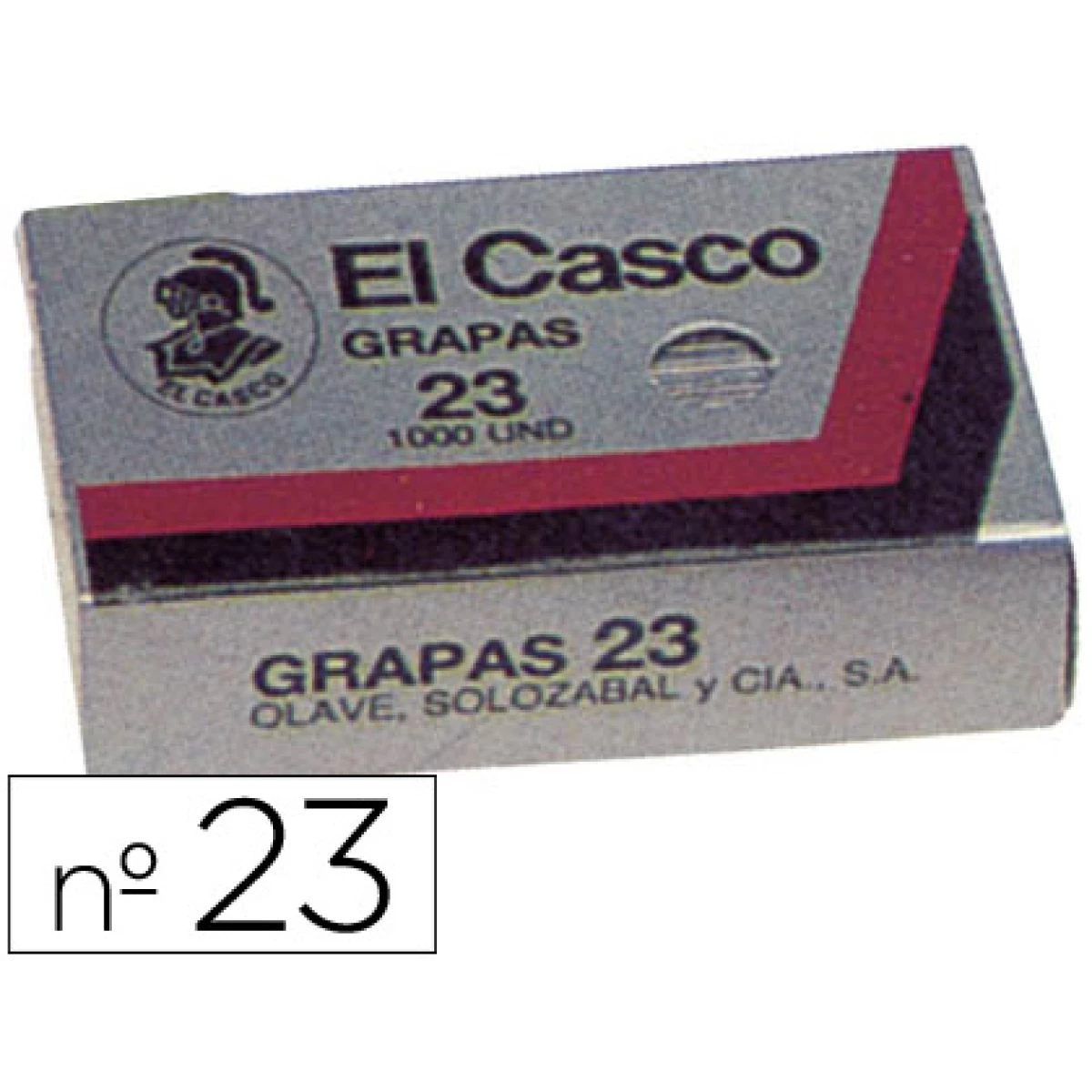 Thumbnail-Agrafes el casco galvanizados, caixa 1000 – n. 23