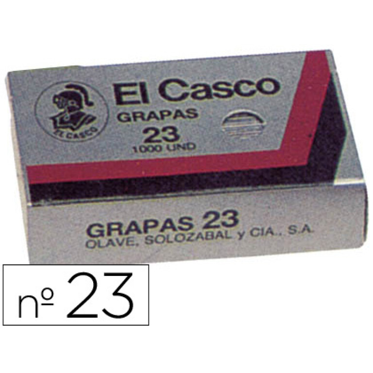 Thumbnail-Agrafes el casco galvanizados, caixa 1000 – n. 23