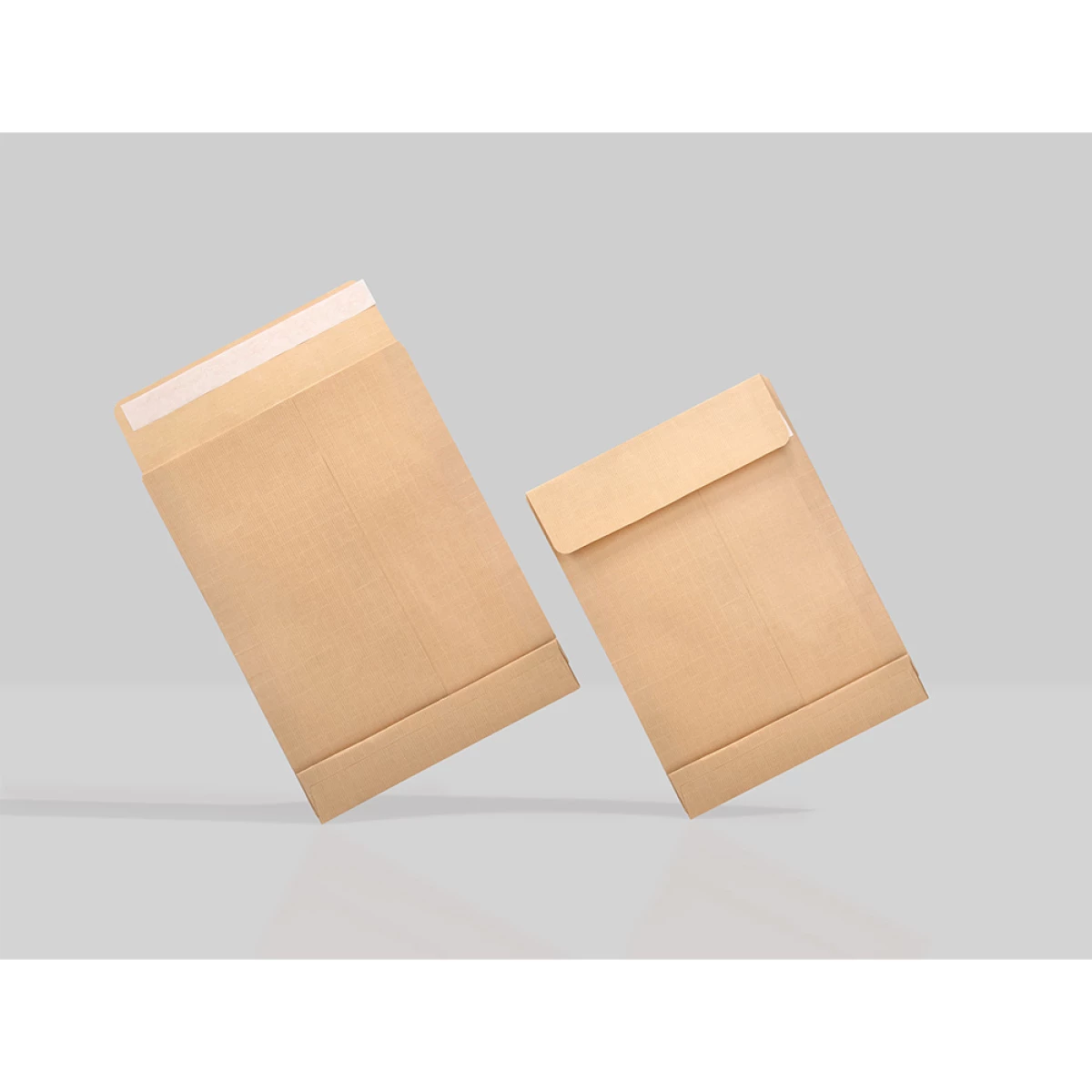 Galery – Envelope liderpapel bolsa folio especial castanho 280x365x30 mm fole tira de silicone pack de 50 unidades0