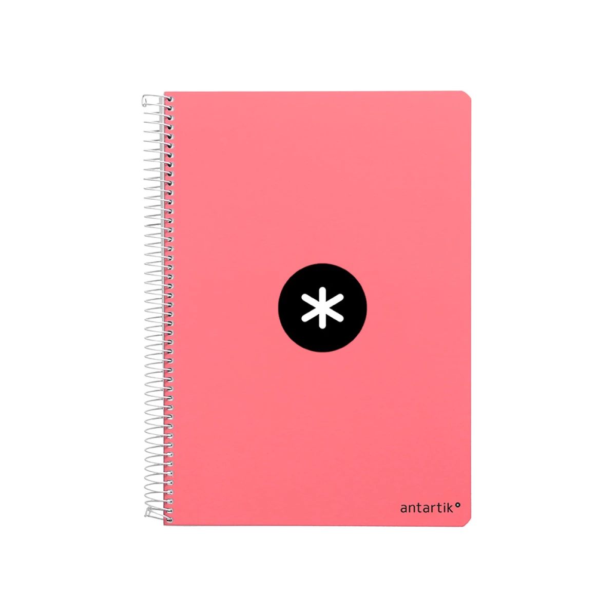 Galery – Caderno espiral liderpapel din a4 antartik capa dura 80 f 100 gr quadricula 5 mm com margem cor coral0