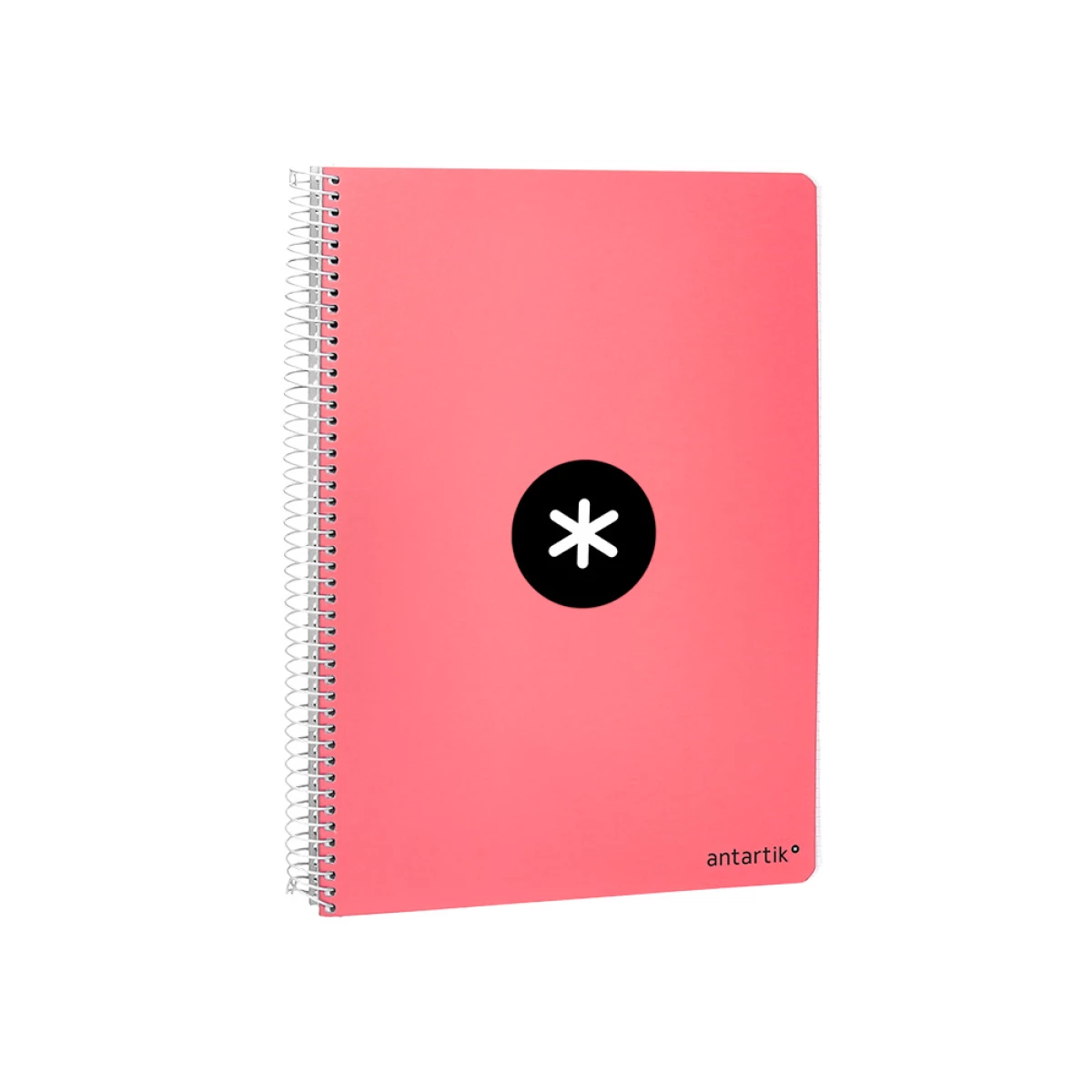 Galery – Caderno espiral liderpapel din a4 antartik capa dura 80 f 100 gr quadricula 5 mm com margem cor coral0