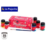 Galery – Tinta latex la pajarita, 35 ml – 6 cores sortidas0