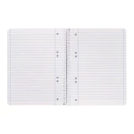 Galery – Caderno espiral liderpapel din a5 smart capa suave 80 f 60gr pautado 7mm dupla margem 6 furos cores sortidas0