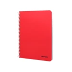 Galery – Caderno espiral liderpapel din a5 smart capa suave 80 f 60gr pautado 7mm dupla margem 6 furos cores sortidas0