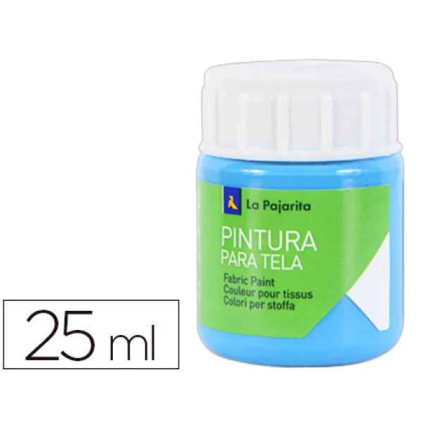 Thumbnail-Tinta para tela, 20 ml. la pajarita – azul cyan