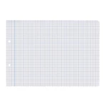 Galery – Recarga liderpapel quarto apaisado 100 f 2tca-06 quadriculado 3 mm 2 furos com margem0