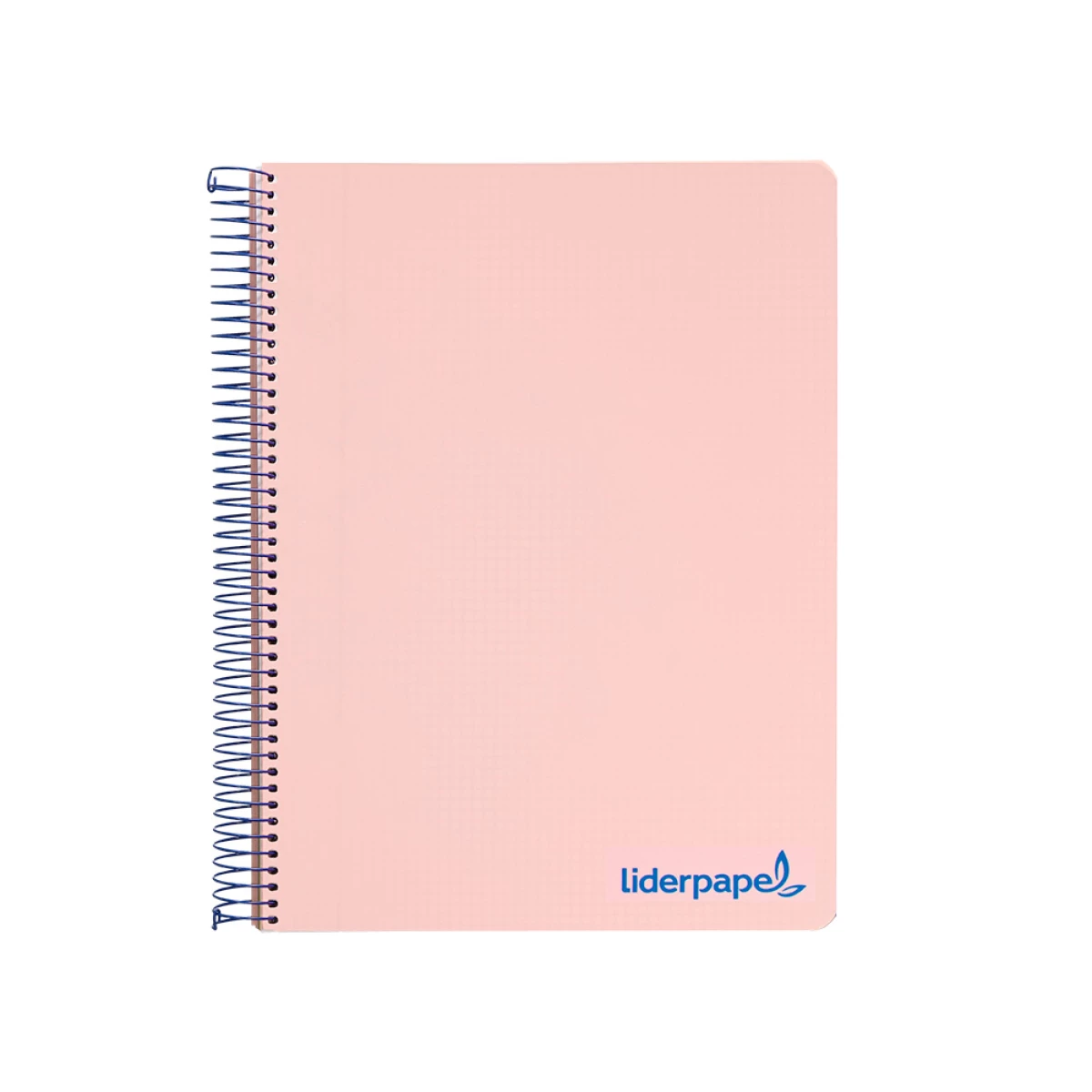 Galery – Caderno espiral liderpapel din a4 wonder capa plastico 120 f 90 gr quadricula 5 mm 5 bandas de cores 4 furos rosa0