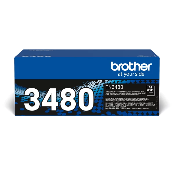 Thumbnail-Brother TN-3480 toner 1 unidade(s) Original Preto