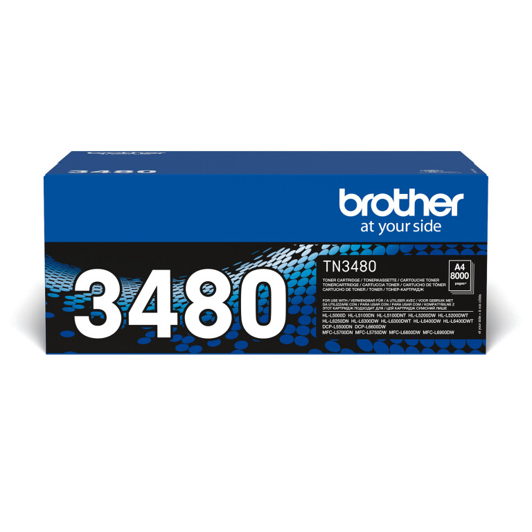 Thumbnail-Brother TN-3480 toner 1 unidade(s) Original Preto