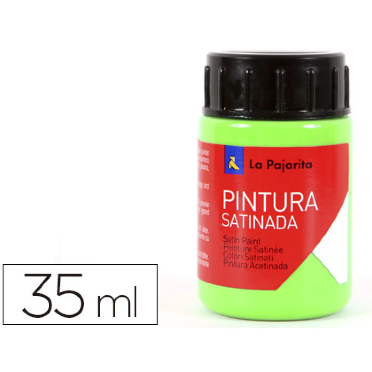 Thumbnail-Tinta latex la pajarita, 35 ml – verde vivo