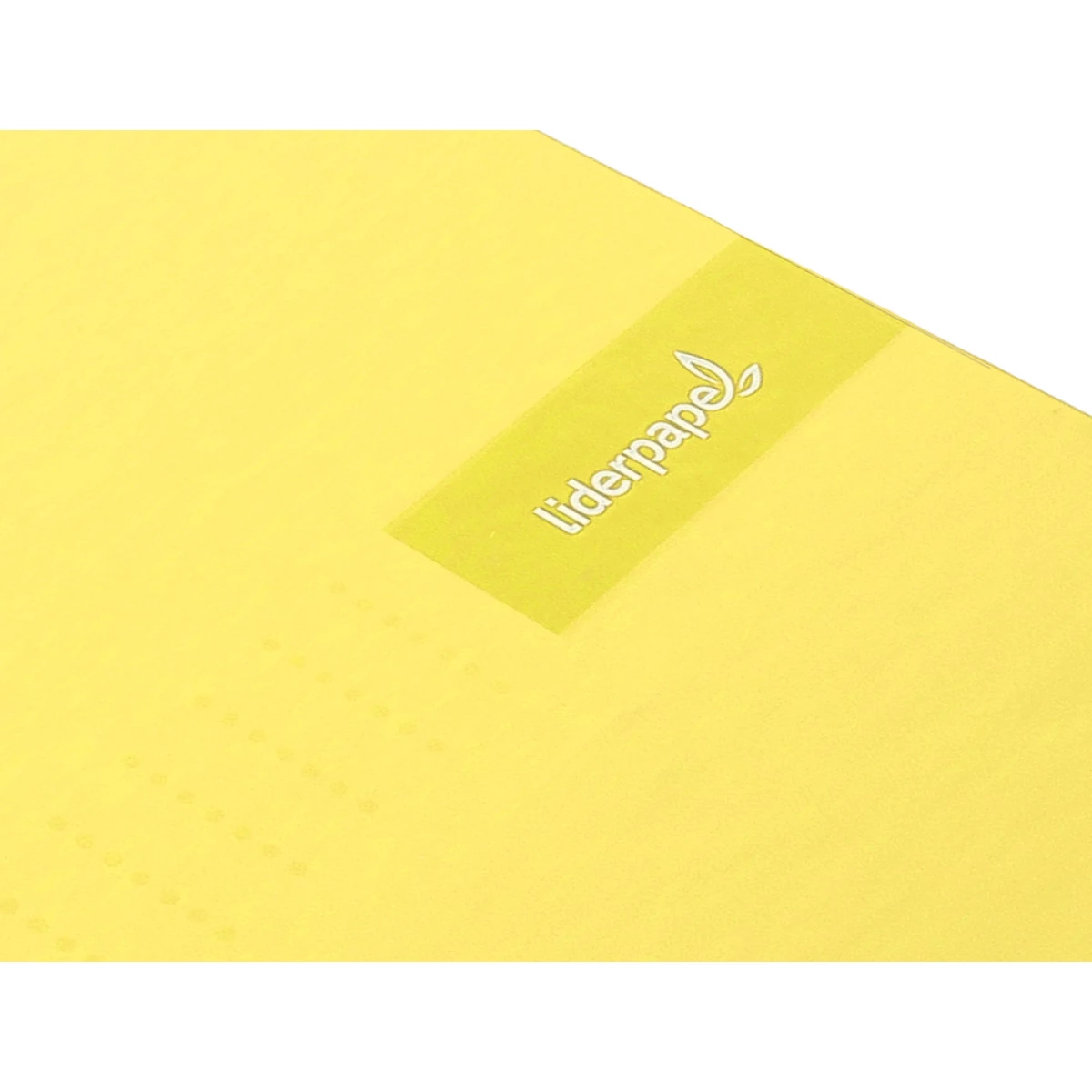 Galery – Caderno espiral liderpapel din a5 crafty capa forrada 120 f 90 gr quadricula 5mm 5 bandas de cores 6 furos cor amarelo0