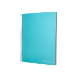 Galery – Caderno espiral liderpapel din a4 jolly capa forrada 140 f 75 gr quadricula 5mm 5 bandas de cores 4 furos cor celeste0