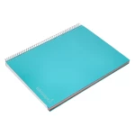 Galery – Caderno espiral liderpapel din a4 jolly capa forrada 140 f 75 gr quadricula 5mm 5 bandas de cores 4 furos cor celeste0