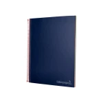 Galery – Caderno espiral liderpapel din a4 jolly capa forrada 140 f 75 gr quadricula 5mm 5 bandas de cores 4 furos cor azul0