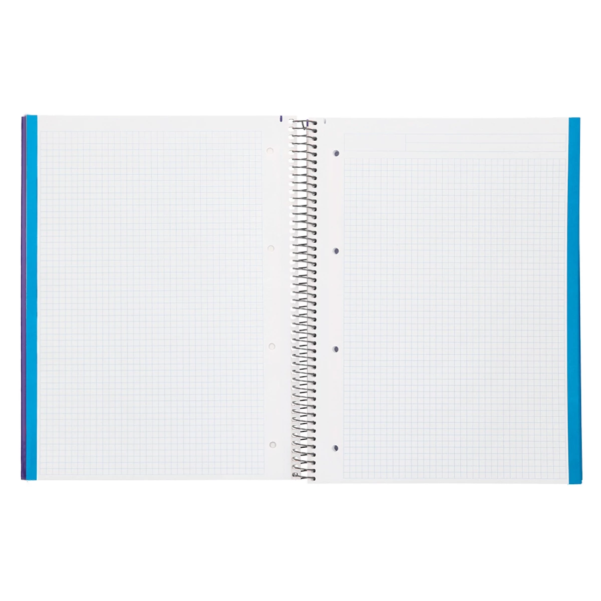 Galery – Caderno espiral liderpapel din a4 jolly capa forrada 140 f 75 gr quadricula 5mm 5 bandas de cores 4 furos cor lilas0