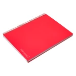 Galery – Caderno espiral liderpapel din a4 jolly capa forrada 140 f 75 gr quadricula 5mm 5 bandas de cores 4 furos cor vermelho0