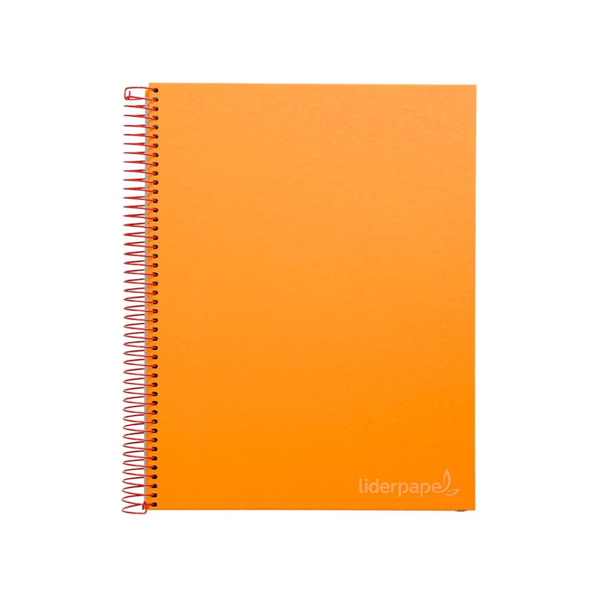 Galery – Caderno espiral liderpapel din a4 jolly capa forrada 140 f 75 gr quadricula 5mm 5 bandas de cores 4 furos cor laranja0