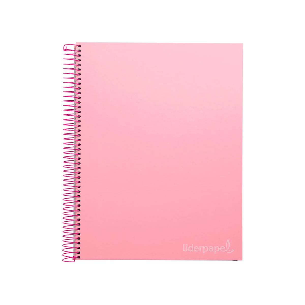 Galery – Caderno espiral liderpapel din a4 jolly capa forrada 140 f 75 gr quadricula 5mm 5 bandas de cores 4 furos cor rosa0