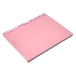 Galery – Caderno espiral liderpapel din a4 jolly capa forrada 140 f 75 gr quadricula 5mm 5 bandas de cores 4 furos cor rosa0