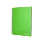 Galery – Caderno espiral liderpapel din a4 jolly capa forrada 140 f 75 gr quadricula 5mm 5 bandas de cores 4 furos cor verde0