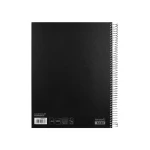 Galery – Caderno espiral liderpapel din a4 jolly capa forrada 140 f 75 gr quadricula 5mm 5 bandas de cores 4 furos cor preto0