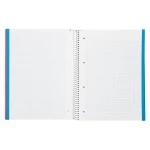 Galery – Caderno espiral liderpapel din a4 jolly capa dura 140 f 75 gr quadricula 5mm 5 bandas de cores 4 furos cores sortidas0