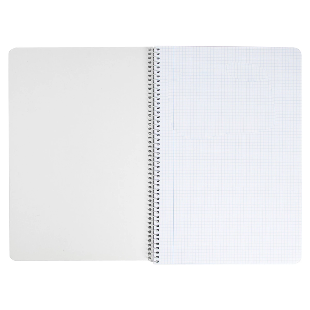 Galery – Caderno espiral liderpapel din a5 witty capa extra dura 140 f 75gr quadricula 5mm 5 bandas de cores cores sortidas0