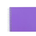 Galery – Caderno espiral liderpapel din a4 witty capa extra dura 140 f 75gr quadricula 5mm 5 bandas de cores cores sortidas0