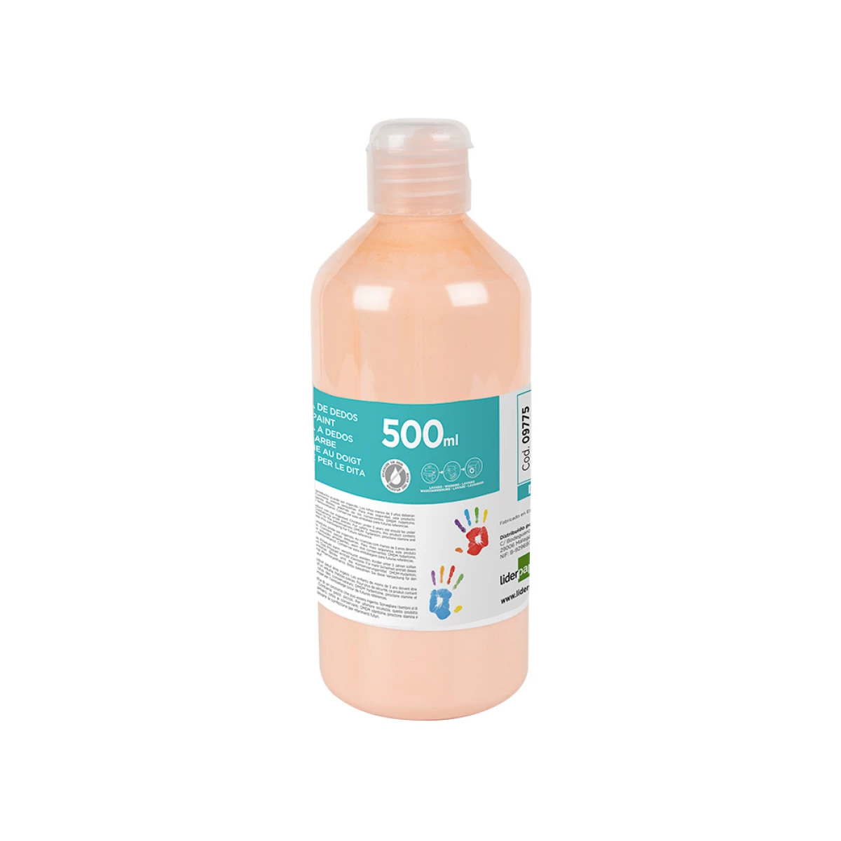 Galery – Pintura a dedos liderpapel garrafa de 500 ml pele0