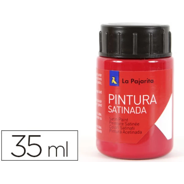 Thumbnail-Tinta latex la pajarita, 35 ml – vermelho carmim