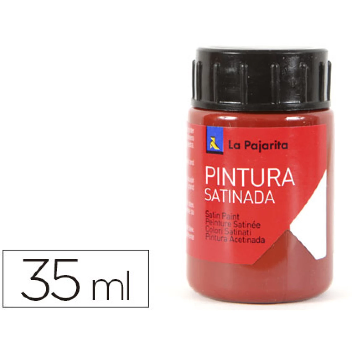 Thumbnail-Tinta latex la pajarita, 35 ml – oxido vermelho