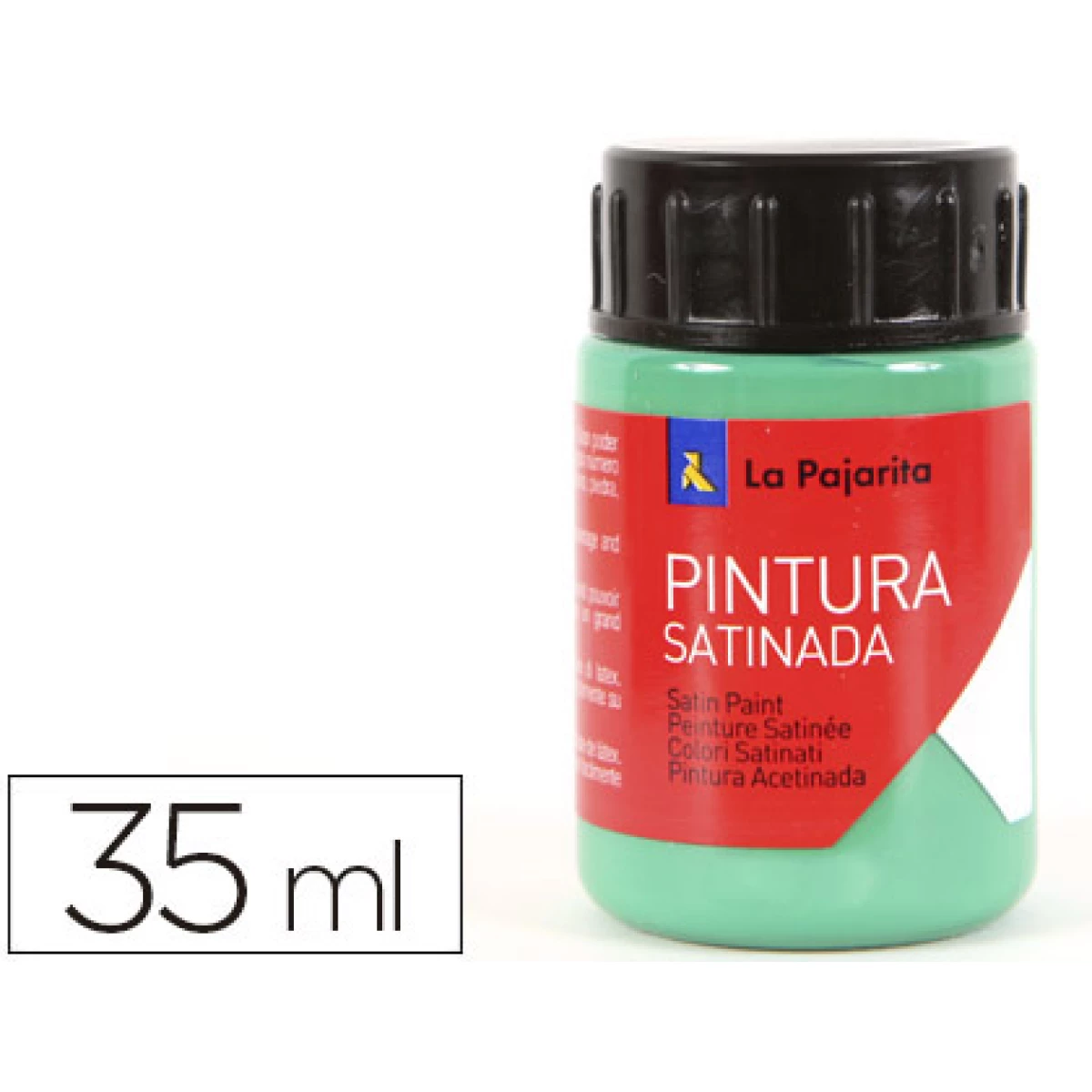 Thumbnail-Tinta latex la pajarita, 35 ml – verde manigua