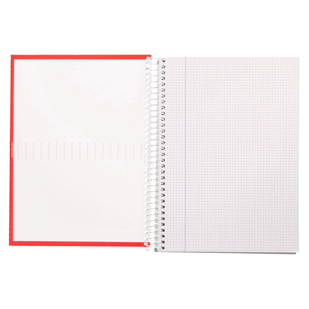 Galery – Caderno espiral liderpapel din a4 crafty capa forrada 80 f 90 gr quadricula 5 mm com margem cores sortidas0