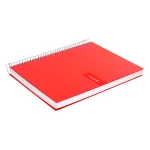 Galery – Caderno espiral liderpapel din a4 crafty capa forrada 80 f 90 gr quadricula 5 mm com margem cores sortidas0