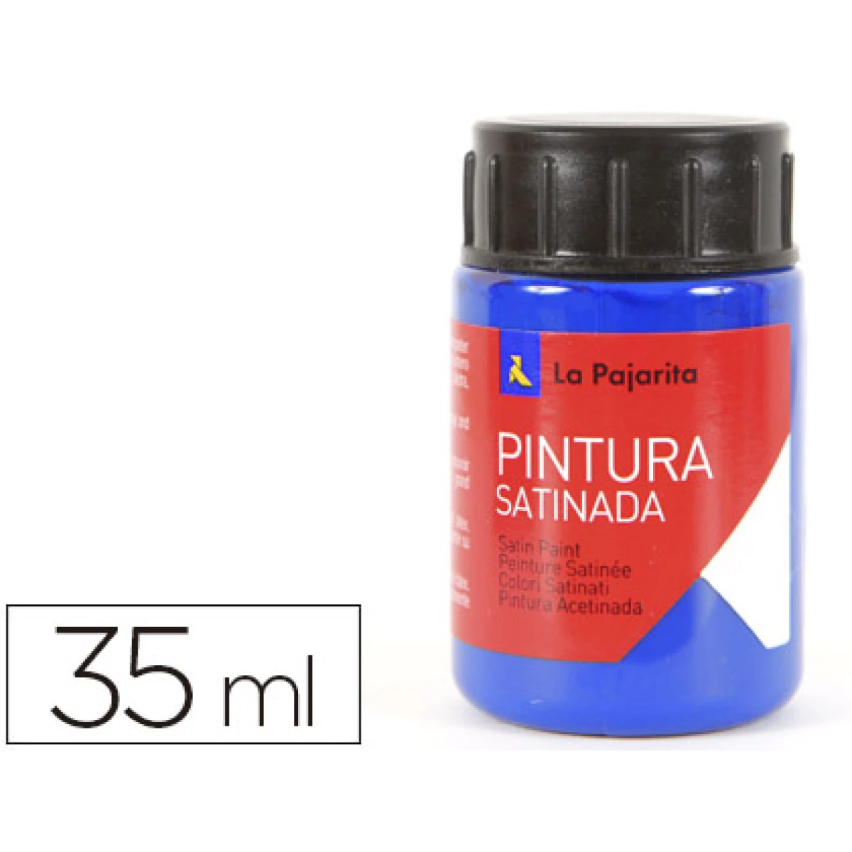 Thumbnail-Tinta latex la pajarita, 35 ml – azul intenso