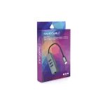 Galery – Nanocable 10.03.0408 base & duplicador de portas Com fios USB 3.2 Gen 1 (3.1 Gen 1) Type-C Cinzento0