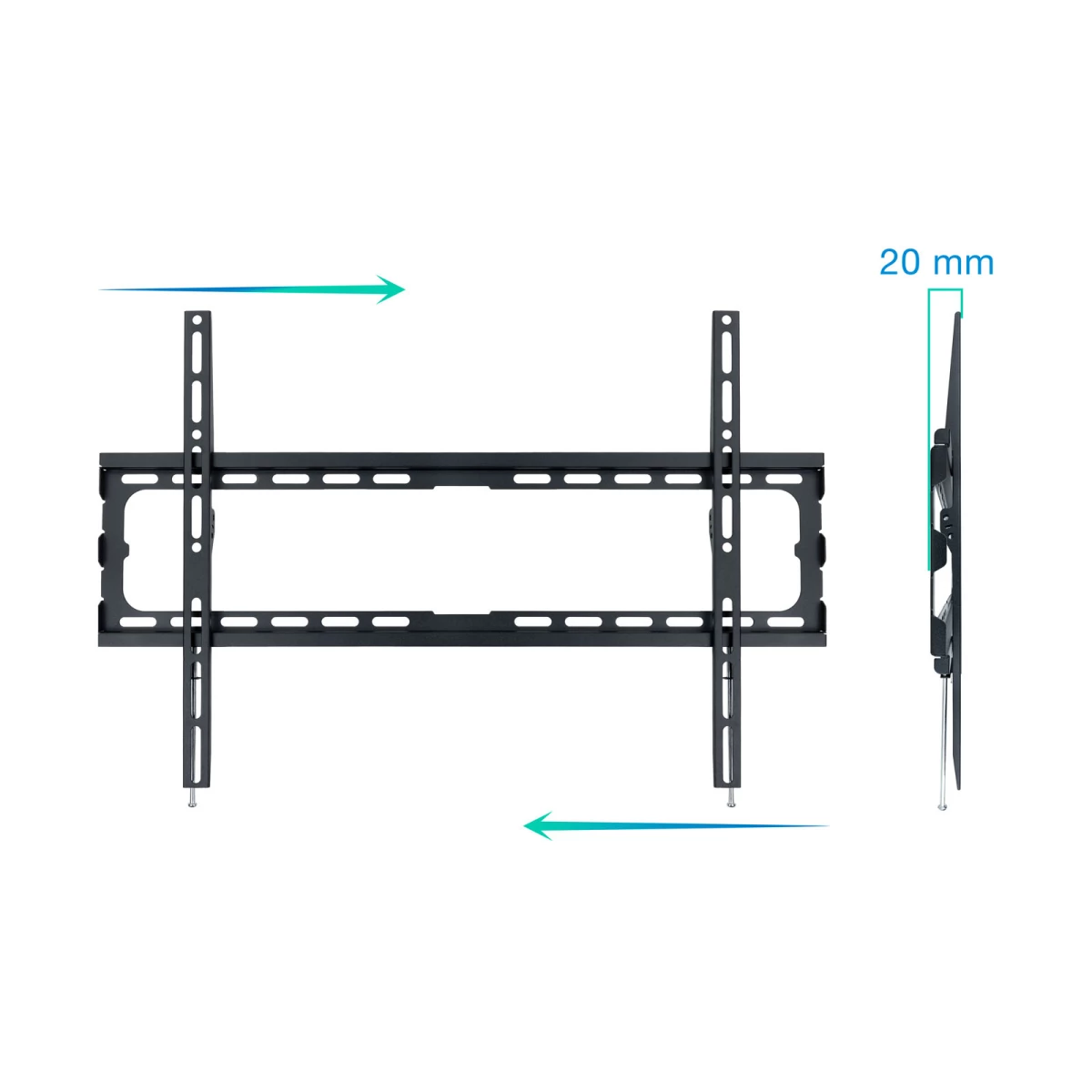 Galery – TooQ LP1080F-B suporte para TV 2,03 m (80″) Preto0