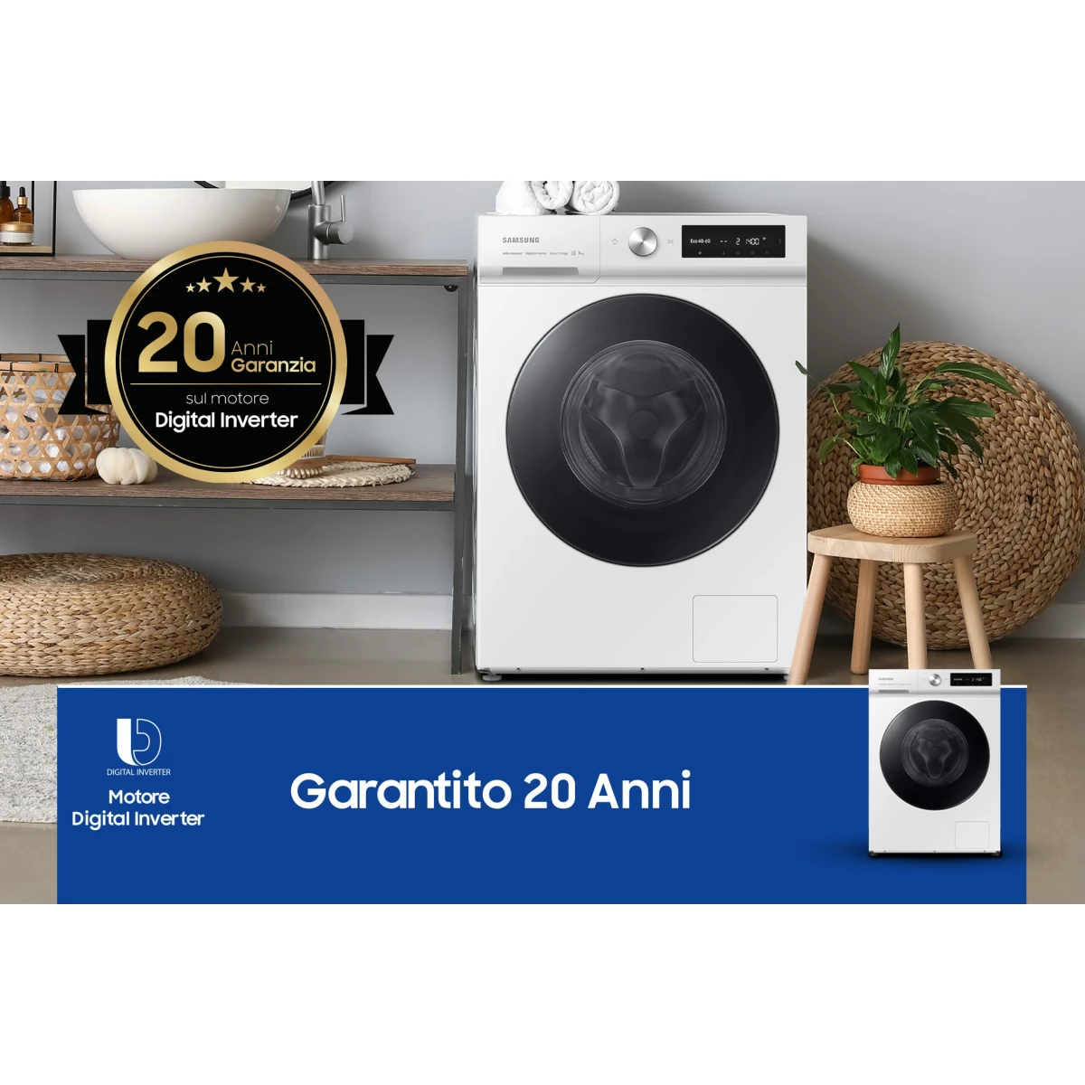 Galery – MÁQUINA DE LAVAR ROUPA SAMSUNG – WW11BB744DGWS30