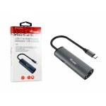 Galery – Equip 133486 base & duplicador de portas USB Type-C Preto, Cinzento0