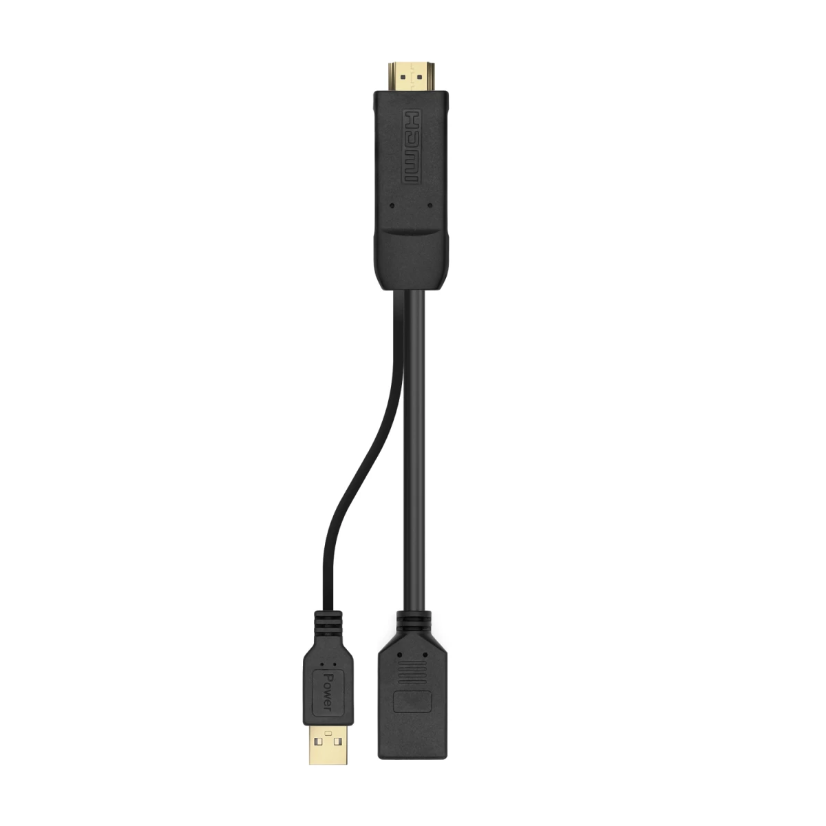 Galery – AISENS A122-0642 adaptador de cabo de vídeo 0,1 m HDMI Type A (Standard) DisplayPort + USB Type-A Preto0