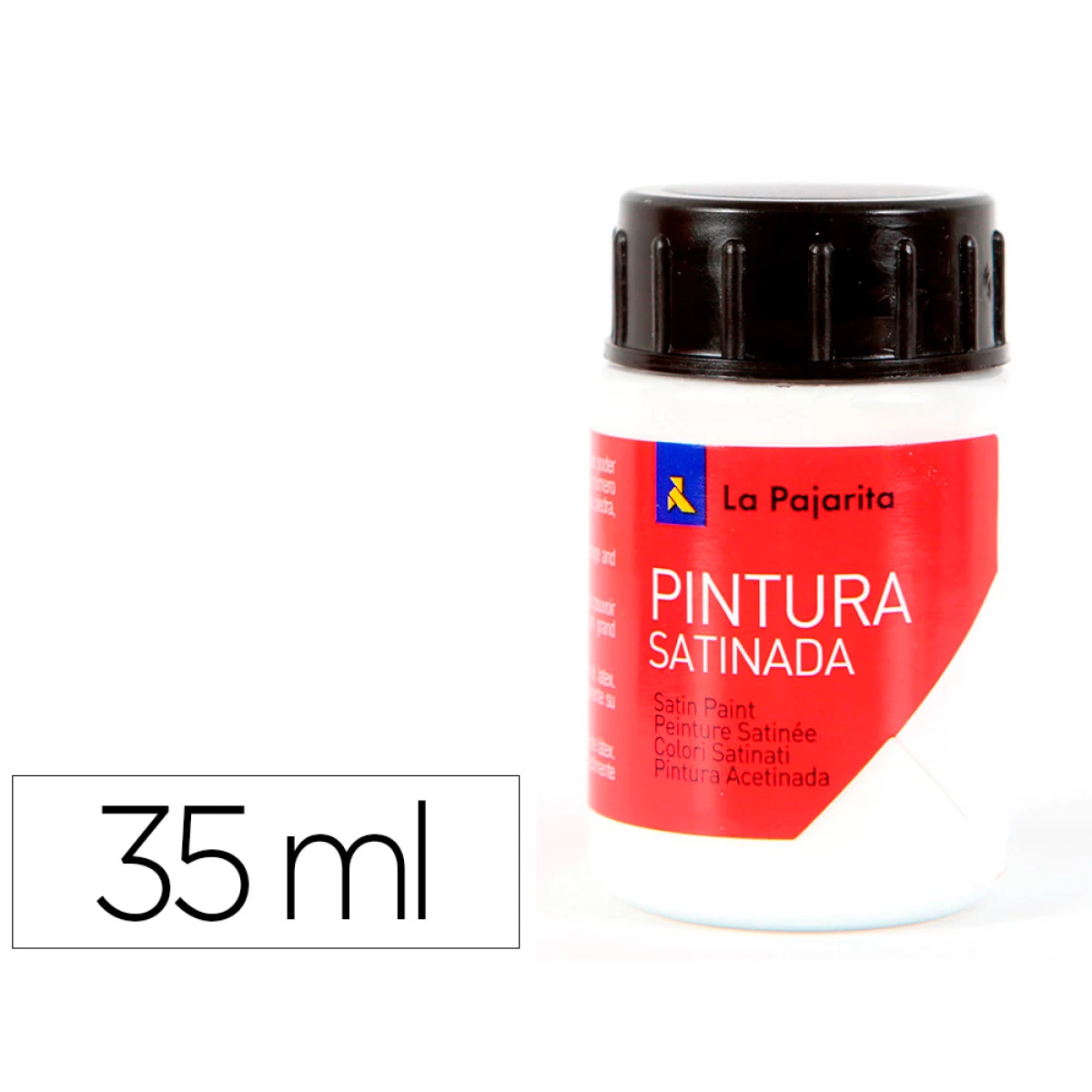 Thumbnail-Tinta latex la pajarita 35 ml branco