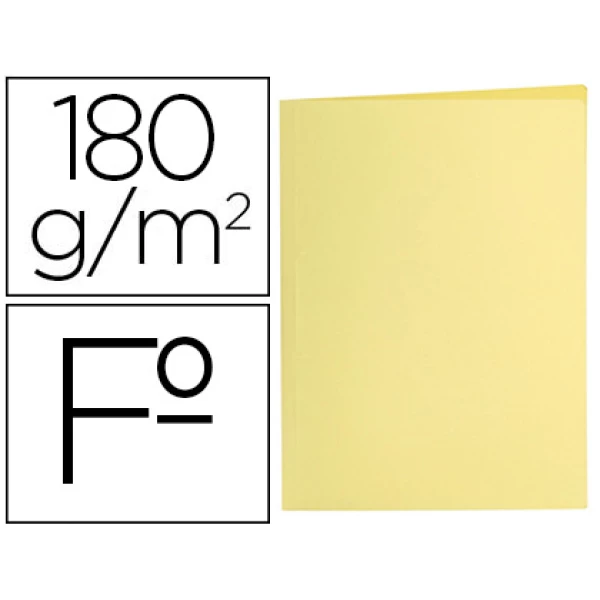 Thumbnail-Classificadores liderpapel folio amarelo pastel 180g/m2 – 50 unidades