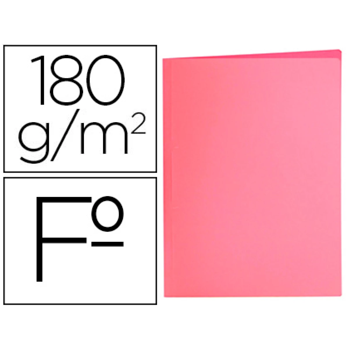 Thumbnail-Classificadores liderpapel folio rosa pastel 180g/m2 – 50 unidades