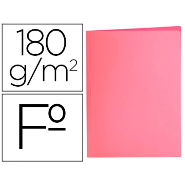 Thumbnail-Classificadores liderpapel folio rosa pastel 180g/m2 – 50 unidades