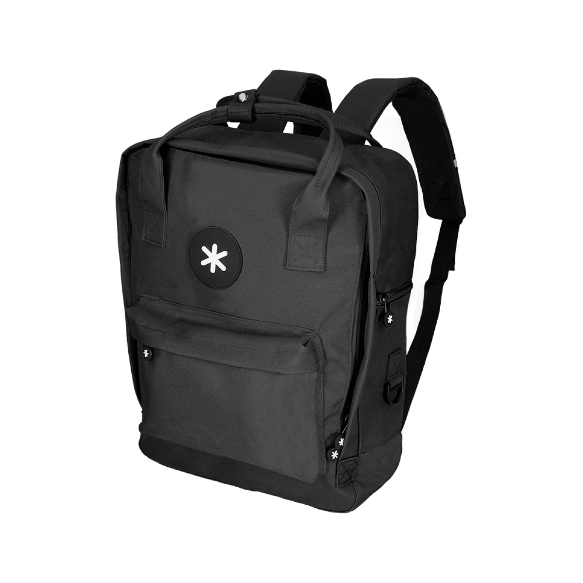 Galery – Mochila escolar antartik com bolso exterior preta 270x120x380 cm0