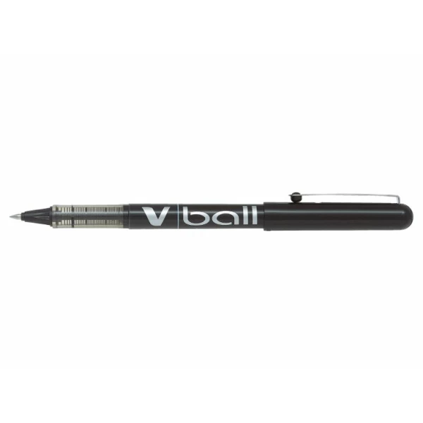 Thumbnail-Tinta líquida Pilot Boligrafo V Ball 07 Rollerball – Ponta redonda 0,7mm – Curso 0,5mm – Cor Preto