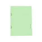 Galery – Classificador liderpapel folio verde 3 pestanas plastificada 160 gr – 25 unidades0